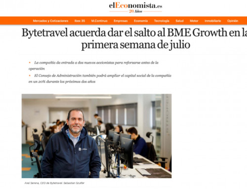 Bytetravel al BME Growth